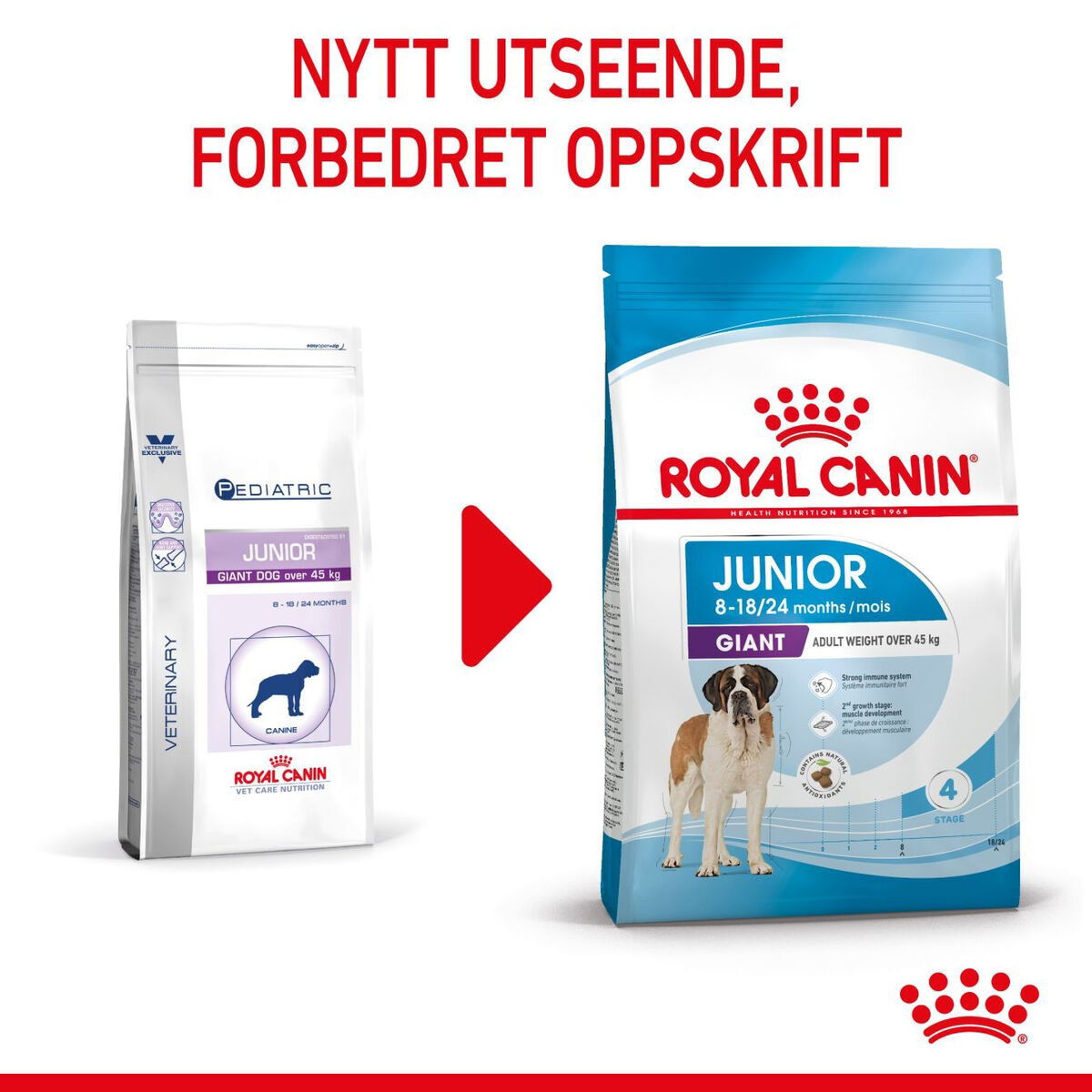 Royal Canin Giant Junior tørrfôr til valp