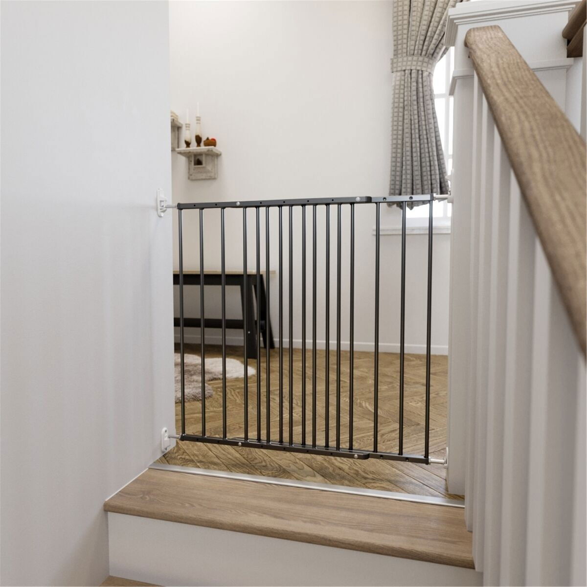 DogSpace Lucky wall mounted extending gate