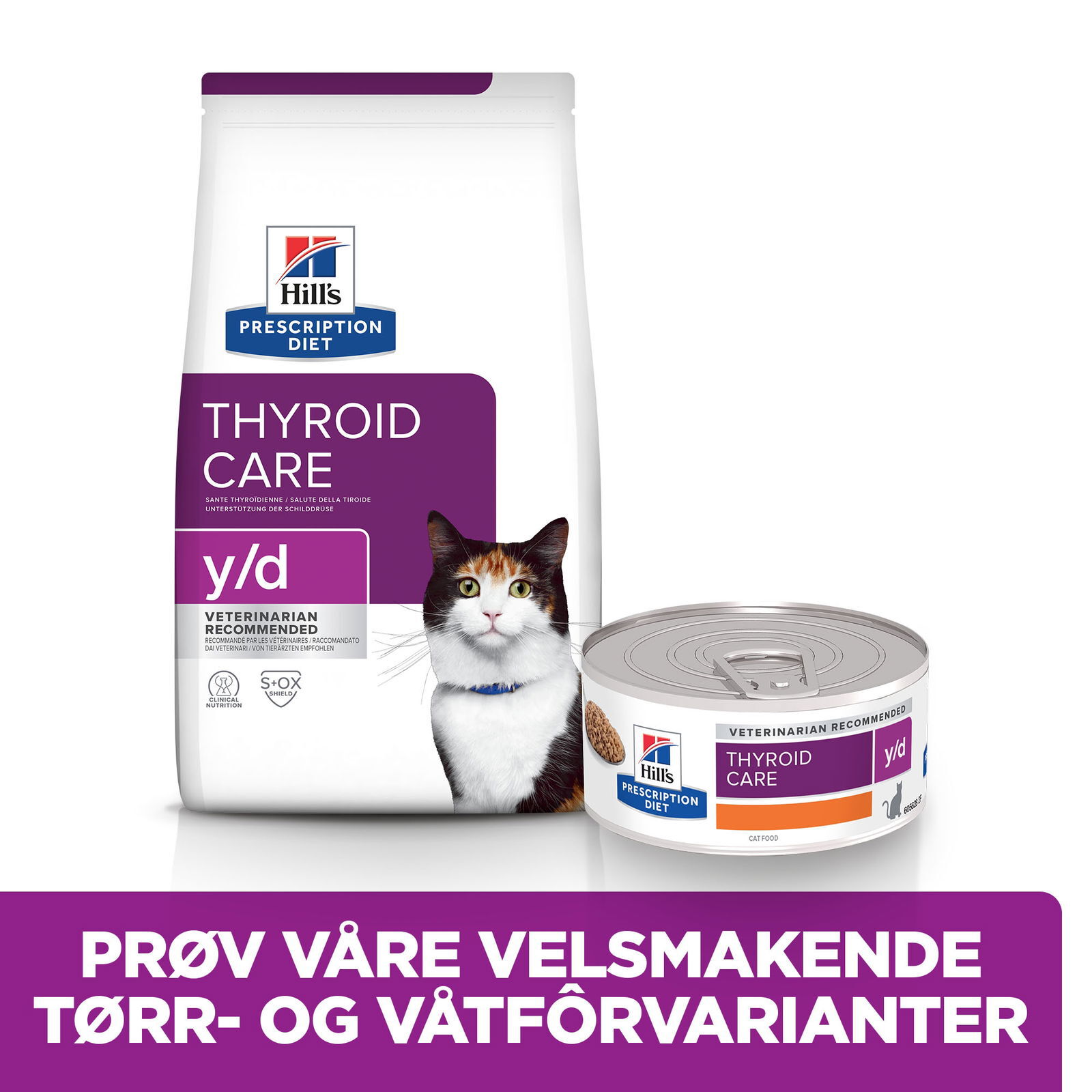 Hills Diet Cat y/d 1,5kg