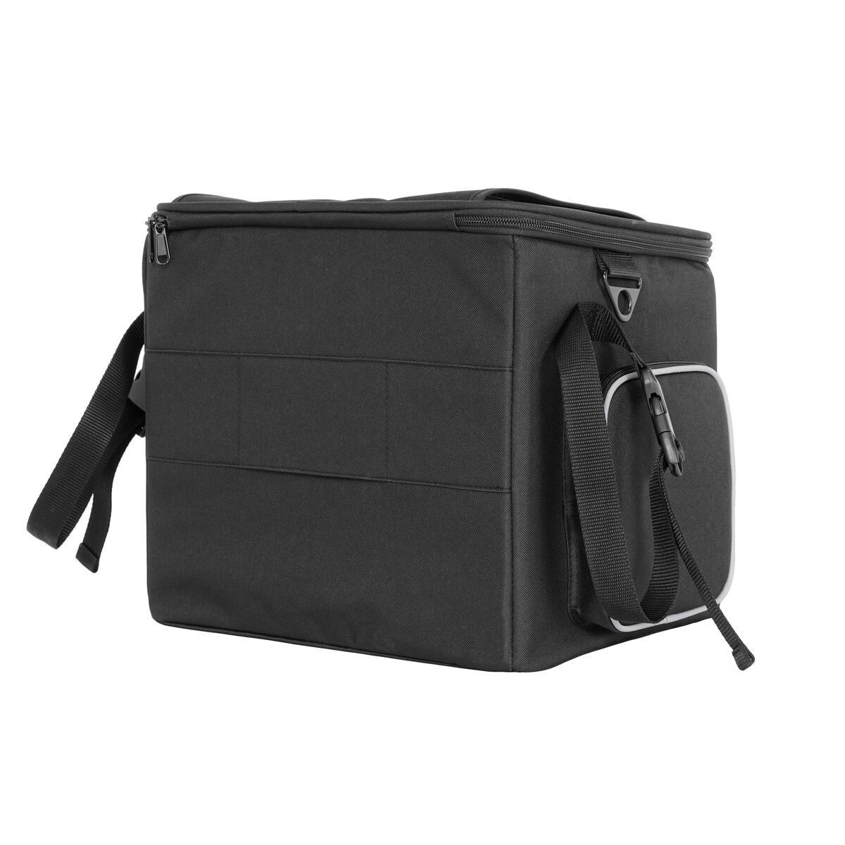 Feel Active Bicycle basket with metal rack black