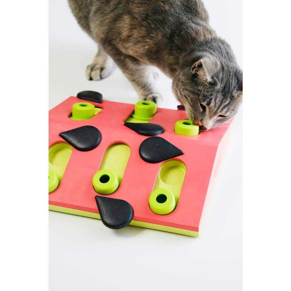 Nina Ottosson Cat Melon Madness Puzzle and Play Red