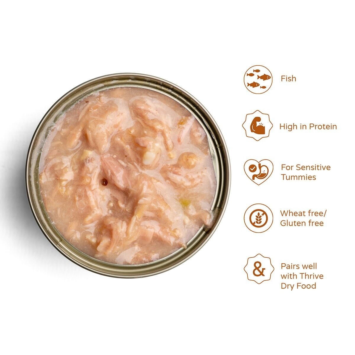 Thrive Tuna, Shrimps & Squid 75g