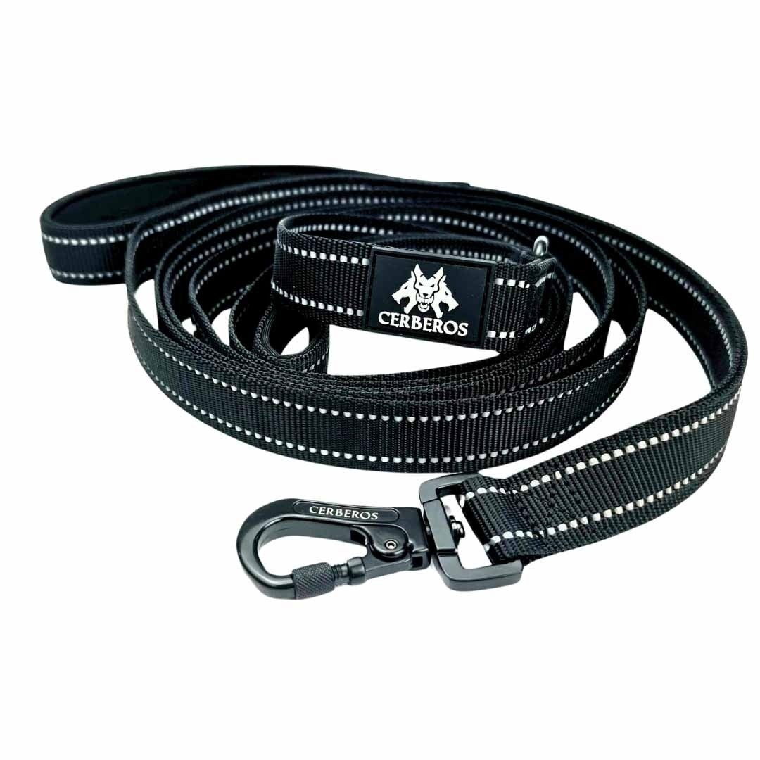 Cerberos Dog Leash Black, 3m