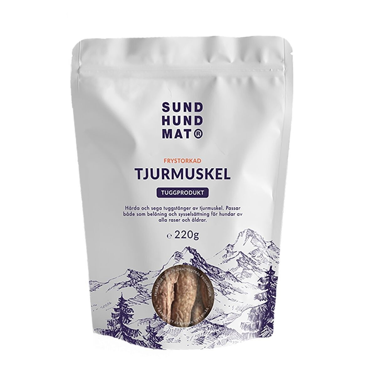 SH Frystorkad Tjurmuskel 220g