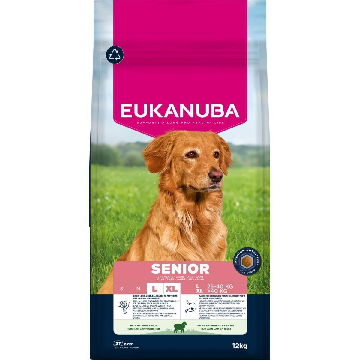 Eukanuba Senior Large Breed Lamb & Rice