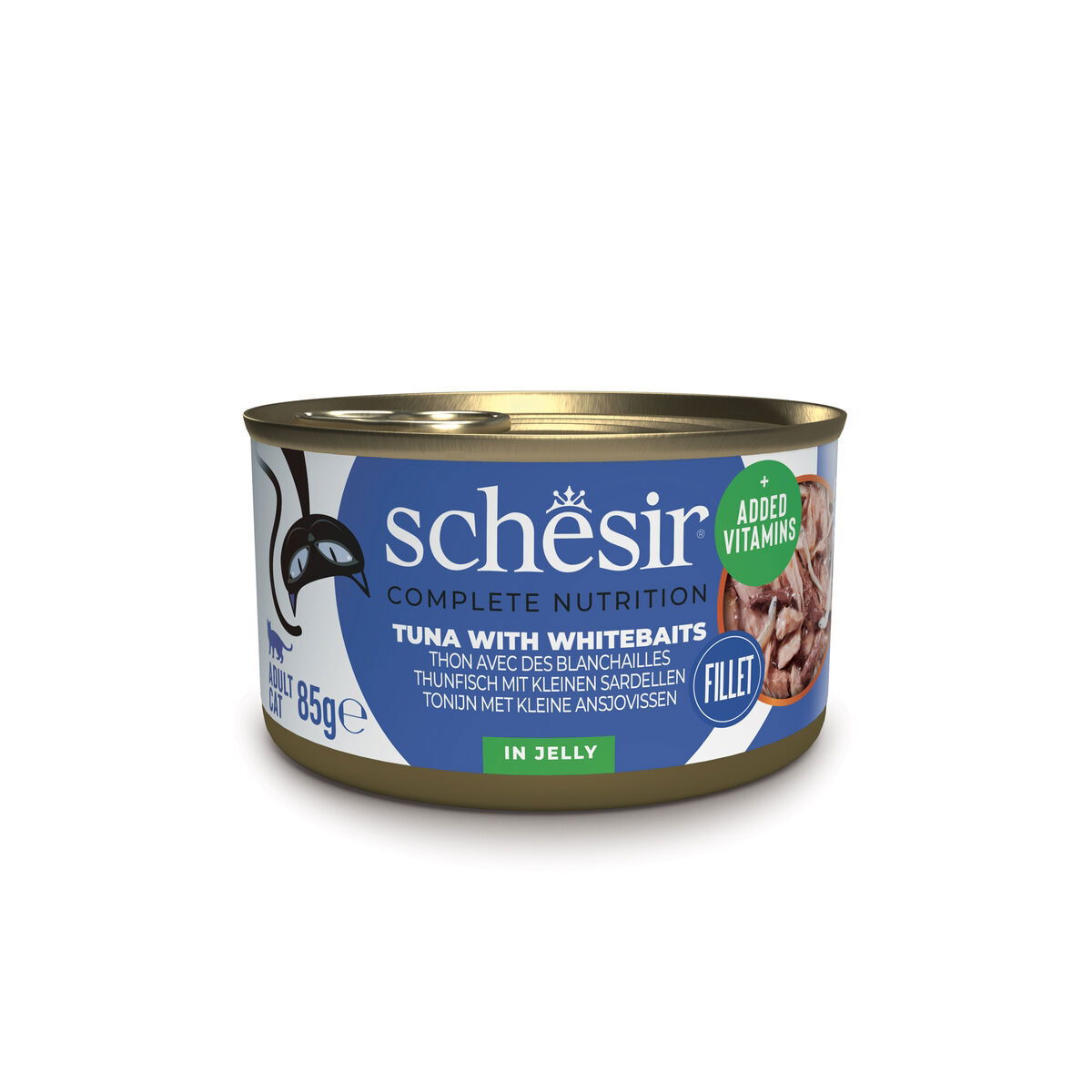 Schesir Jelly tuna & whaitbait 85 gr