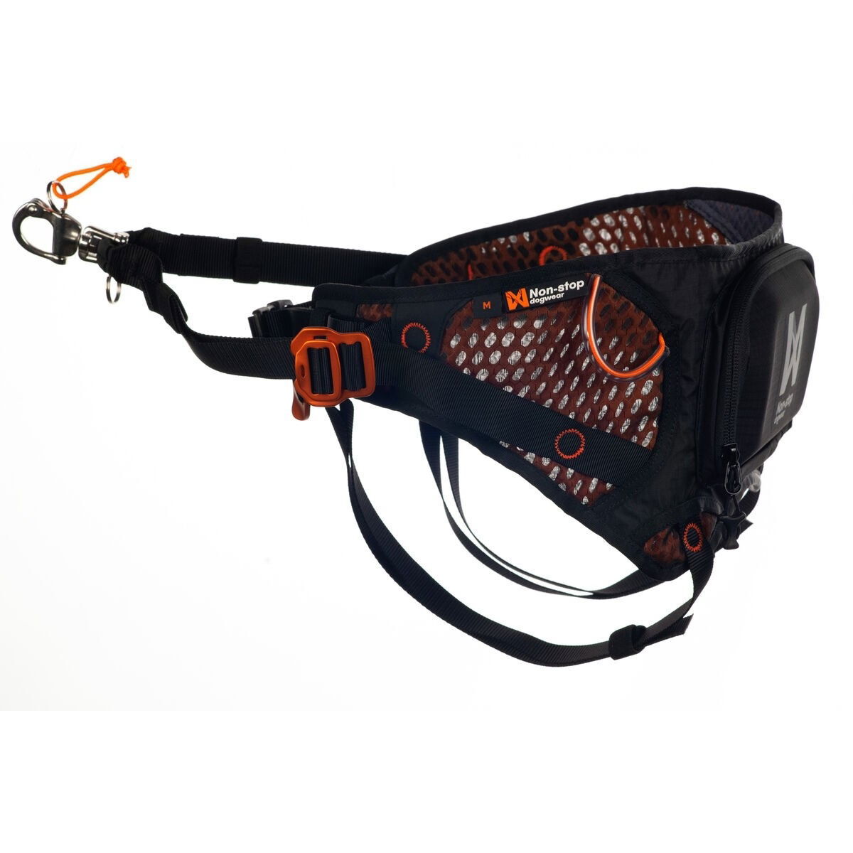non-Stop Løype belt black/orange