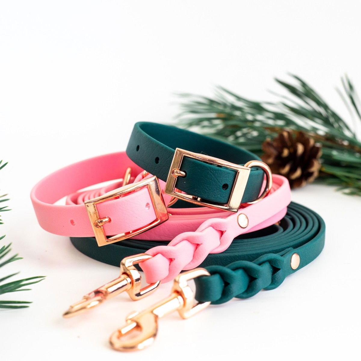 Tyylivoitto Classy narrow collar, emerald