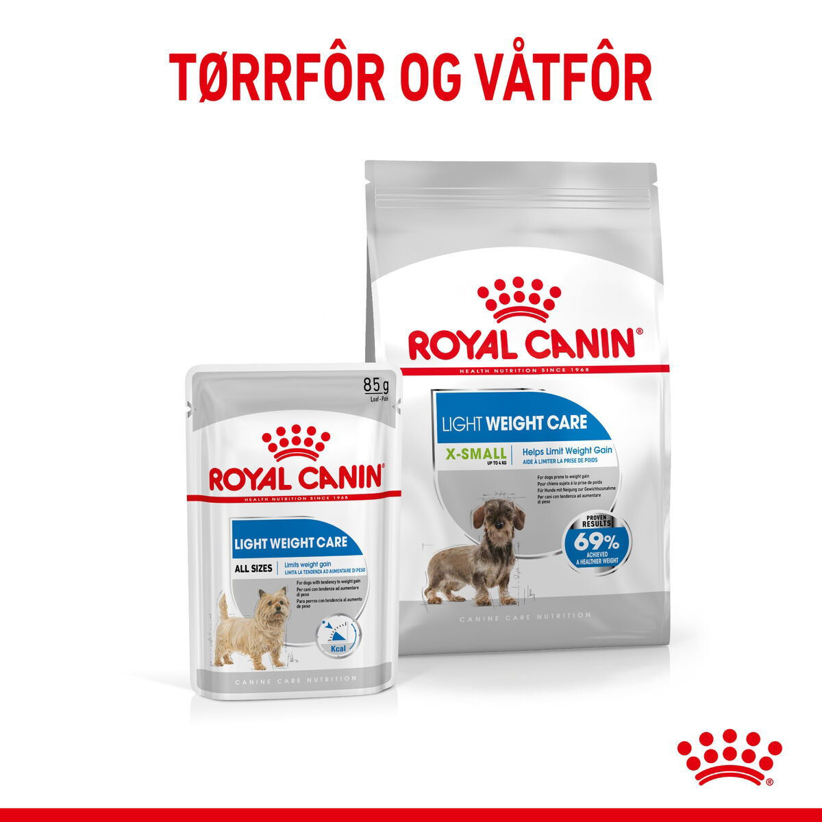 Royal Canin Light Weight Care X-small Adult tørrfôr til hund