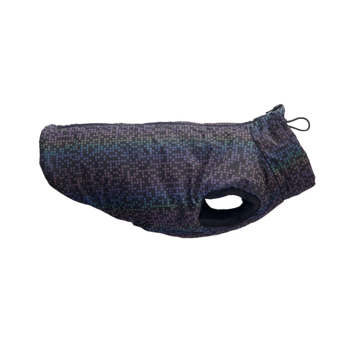 Little&Bigger Luminous print winter jacket black