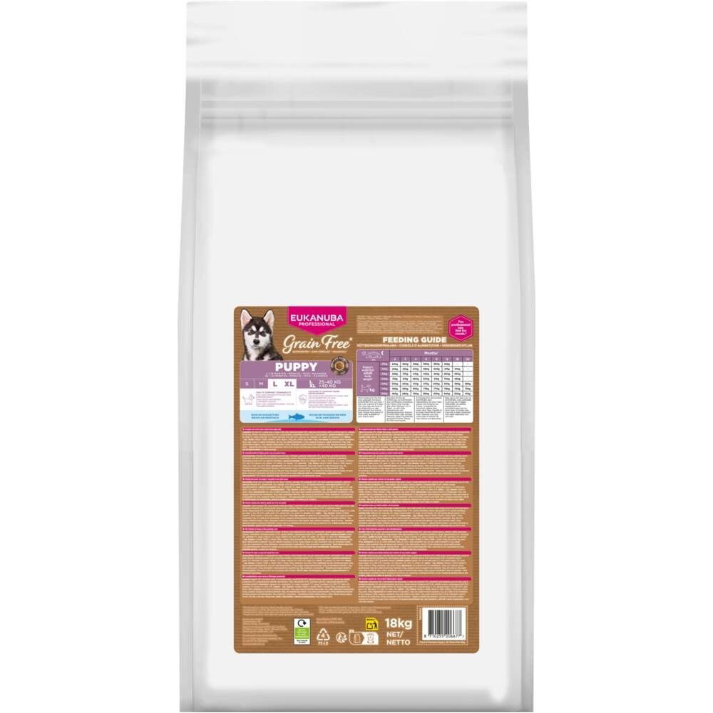 Eukanuba Grain Free Puppy & Junior Large Ocean Fish