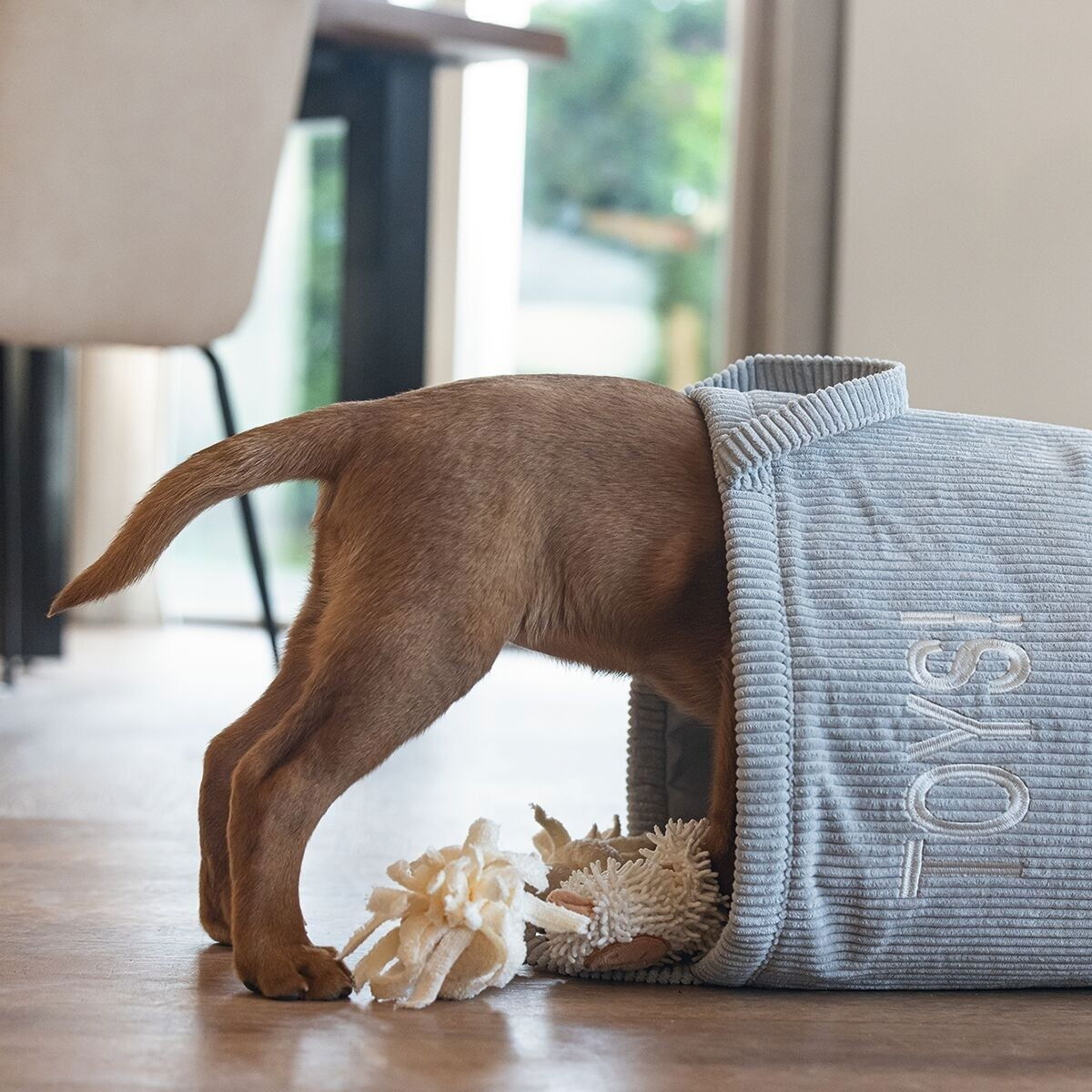 Beeztees Dog toy basket