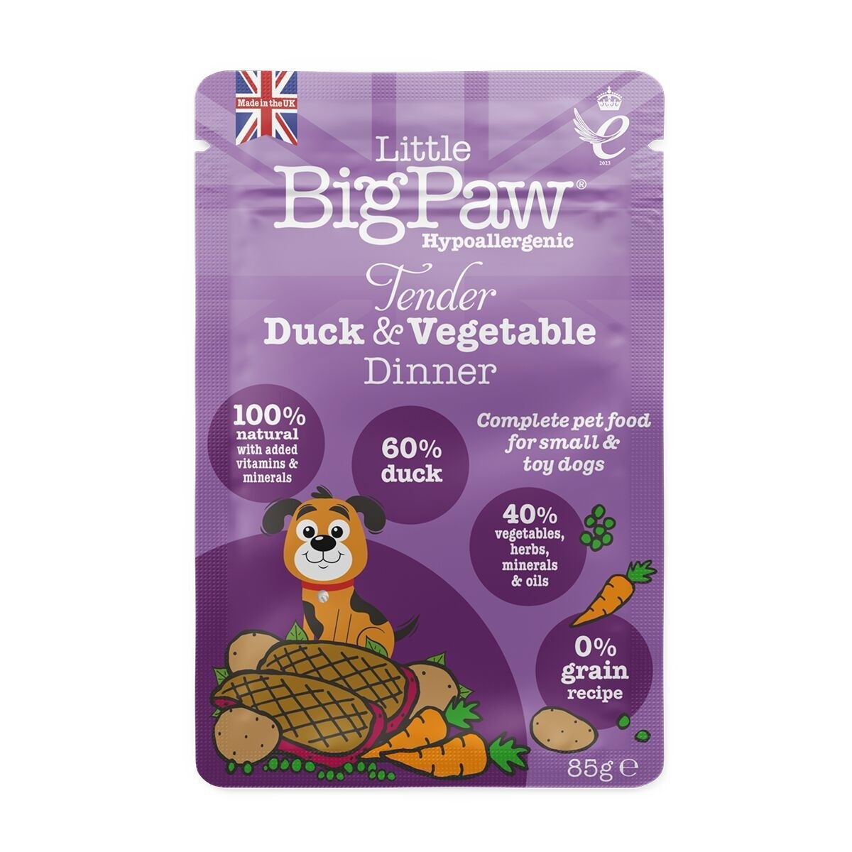 Little BigPaw Tender Duck & Vegetables Dinner
