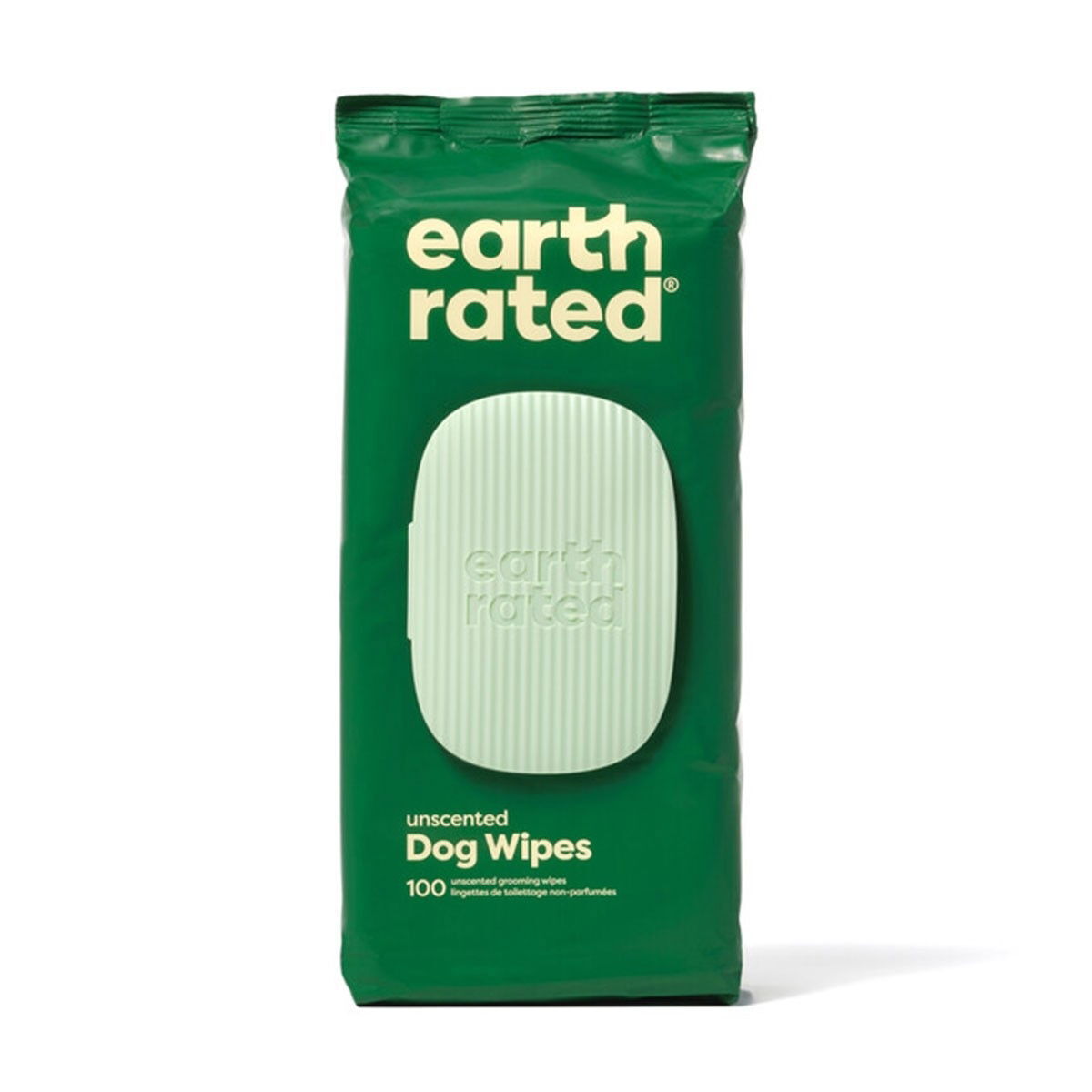 Earth Rated Compostable Wipes 100pcs Unscent