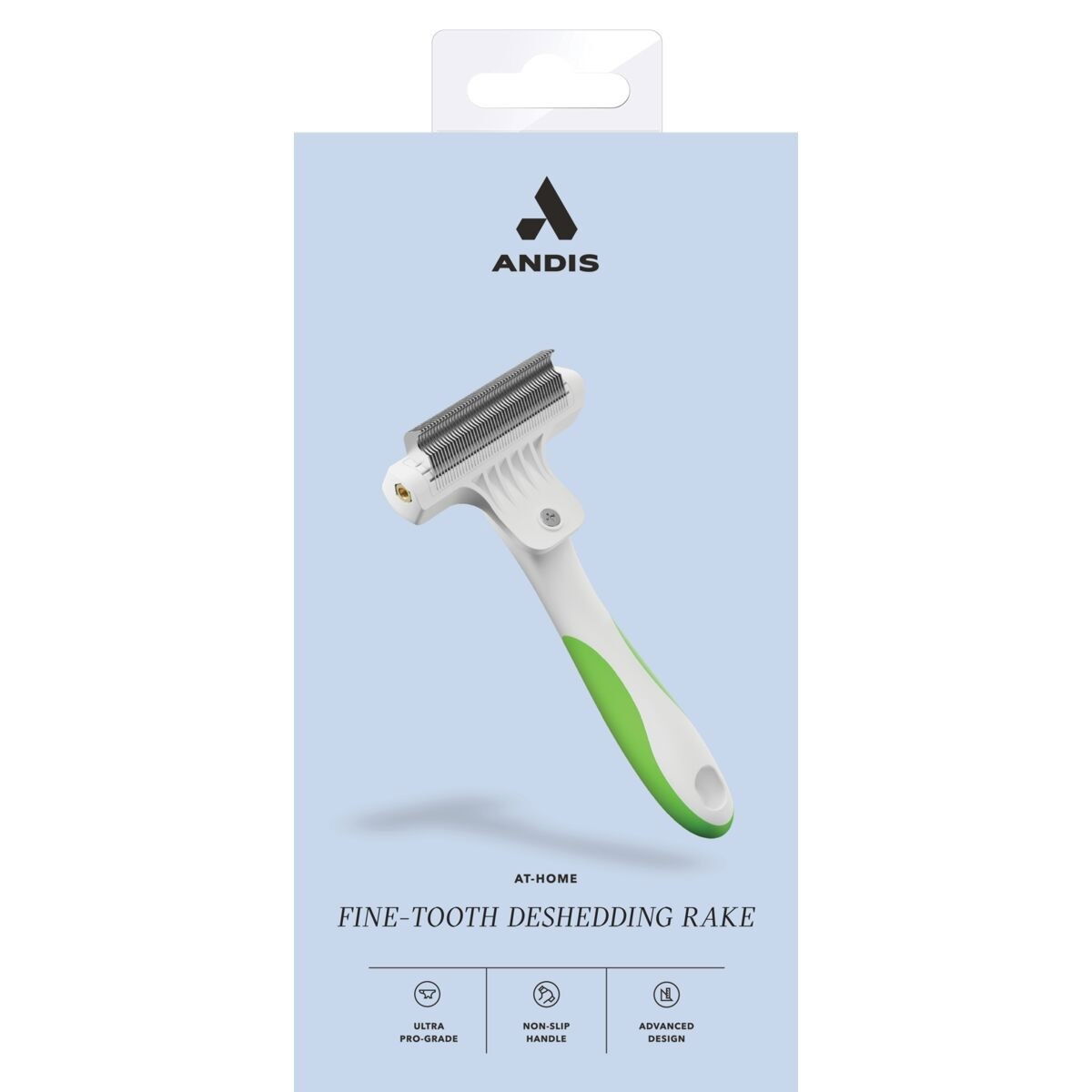 Andis deshedding rake fine-tooth