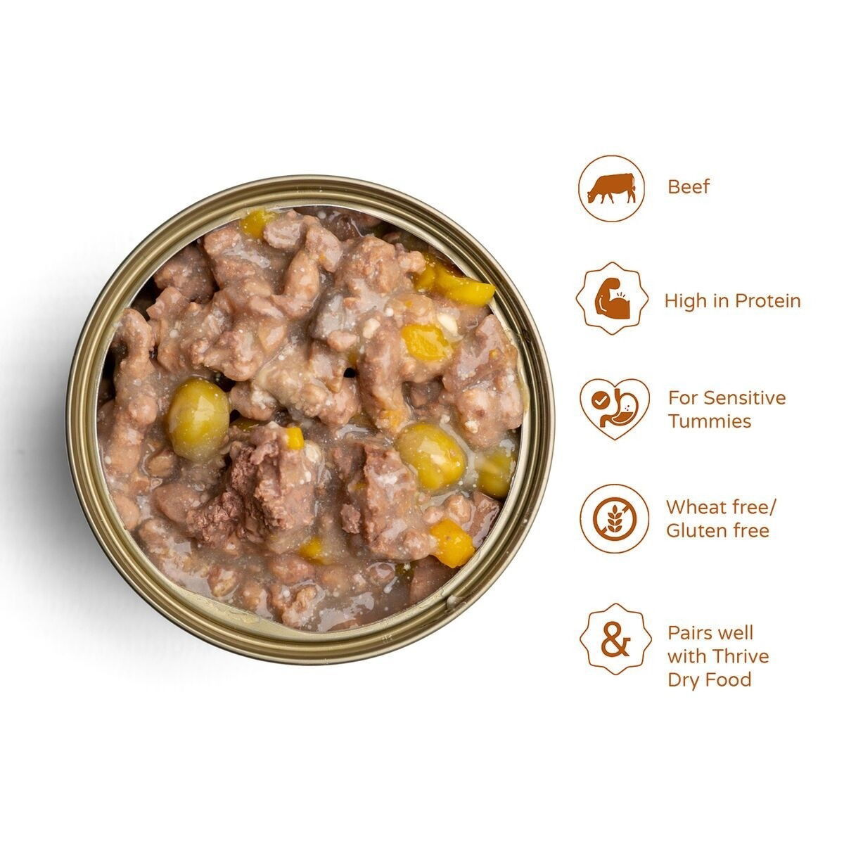 Thrive Beef with Vegetables 75g