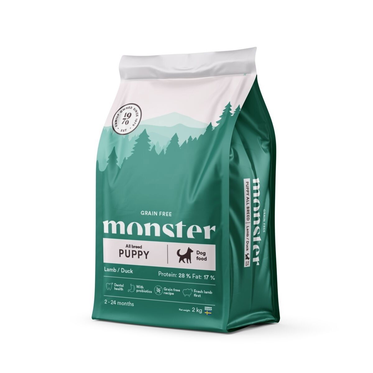 Monster Dog Grain Free Puppy All Breed Lamb/Duck