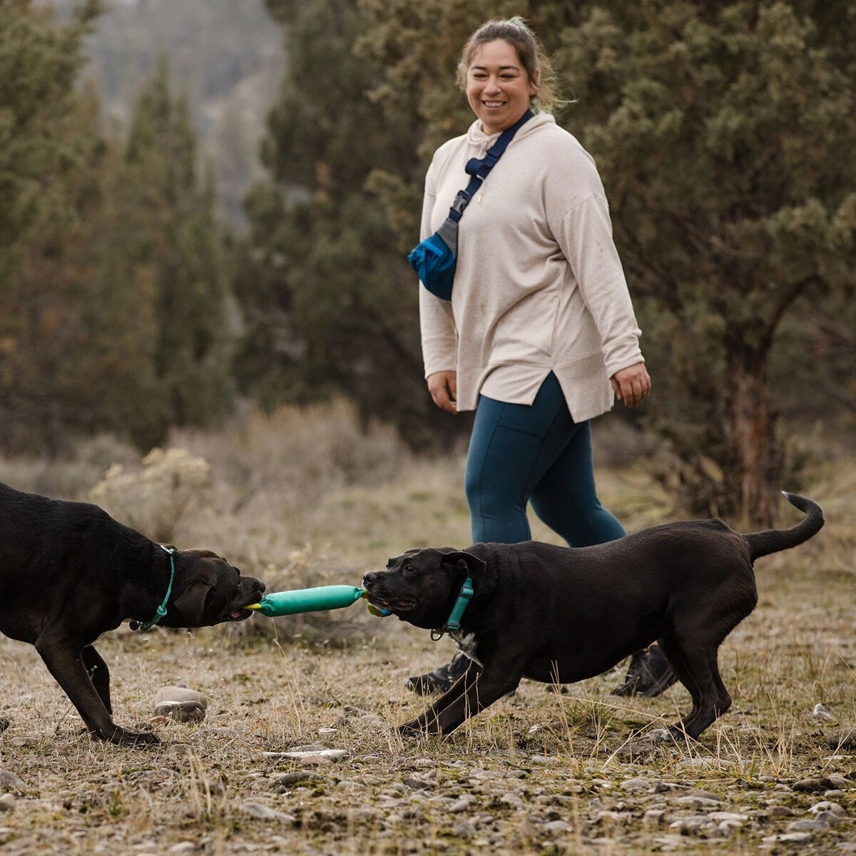 Ruffwear Pacific Loop Toy, Aurora Teal