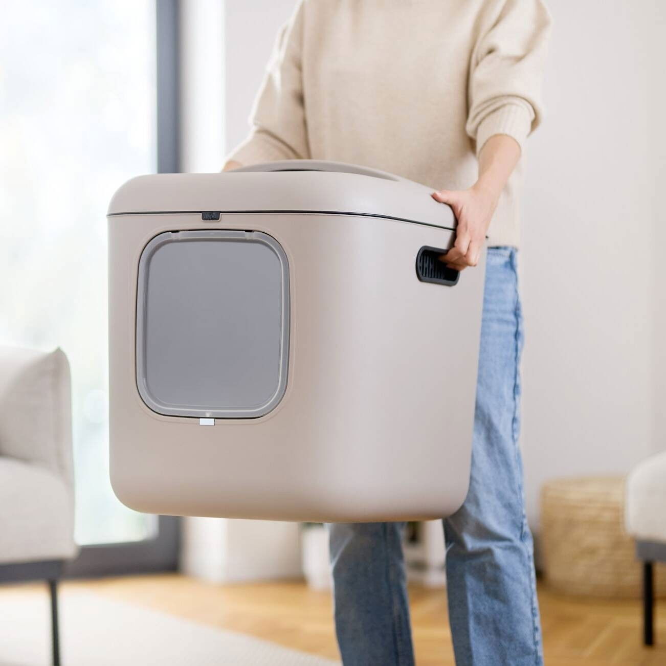 MyPet Cat Toilet Biala XL