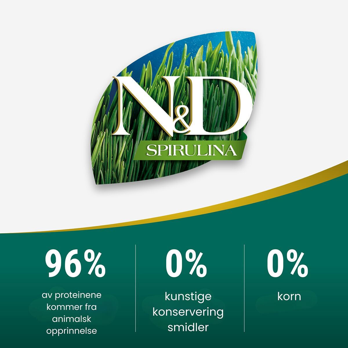 N&D Cat Spirulina&Herring Kitten 1,5kg