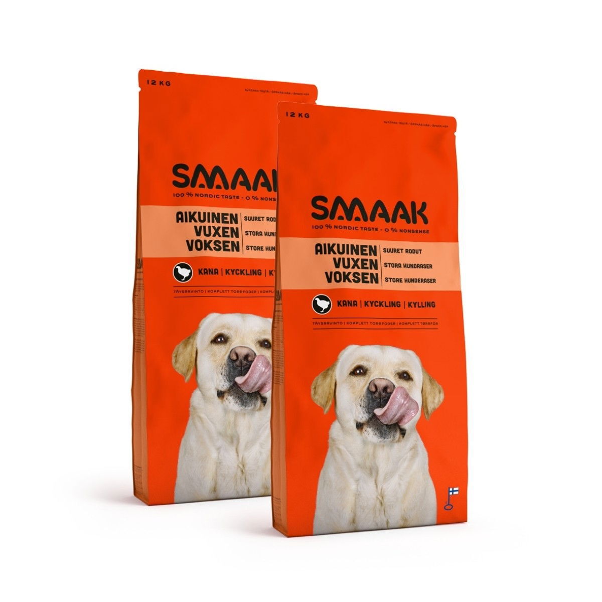 SMAAK Dog Adult Large Breed 2 x 12 kg
