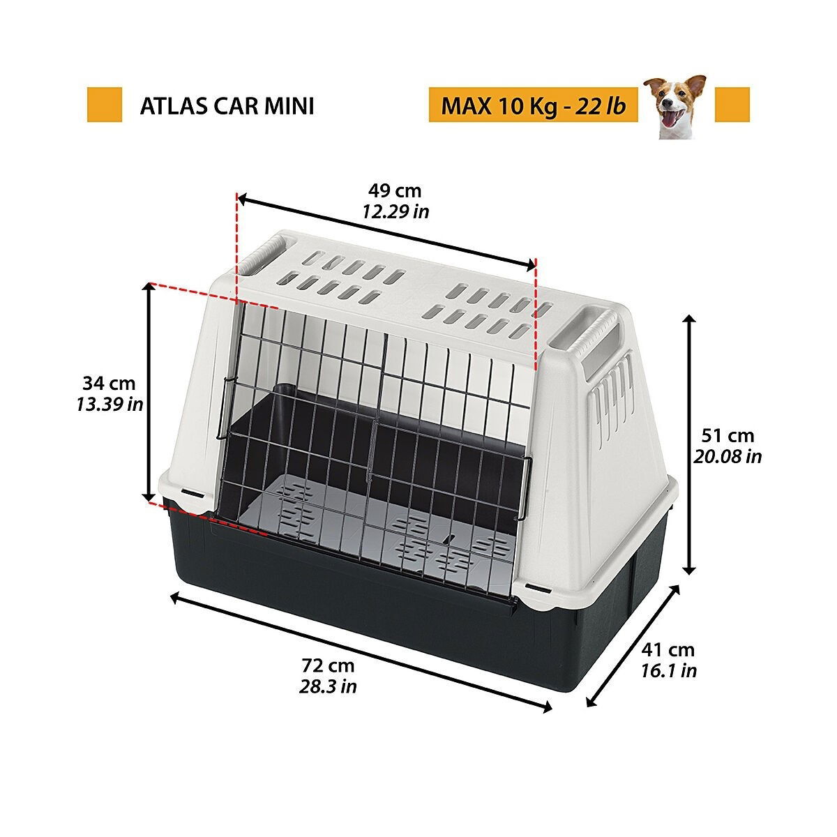 Transportbur til bil Atlas