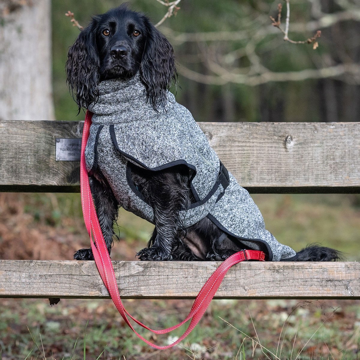 Comfy Technical Knit Fleece Jacket Black