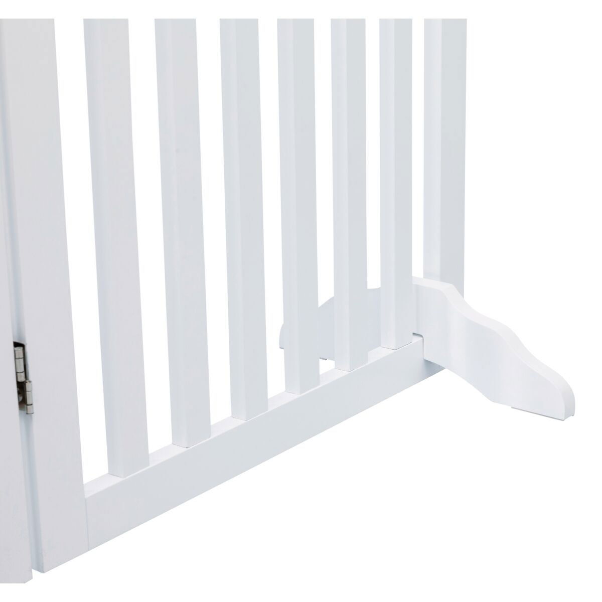 Trixie Barrier with door, 4-parts, 60–160 × 81 cm, white