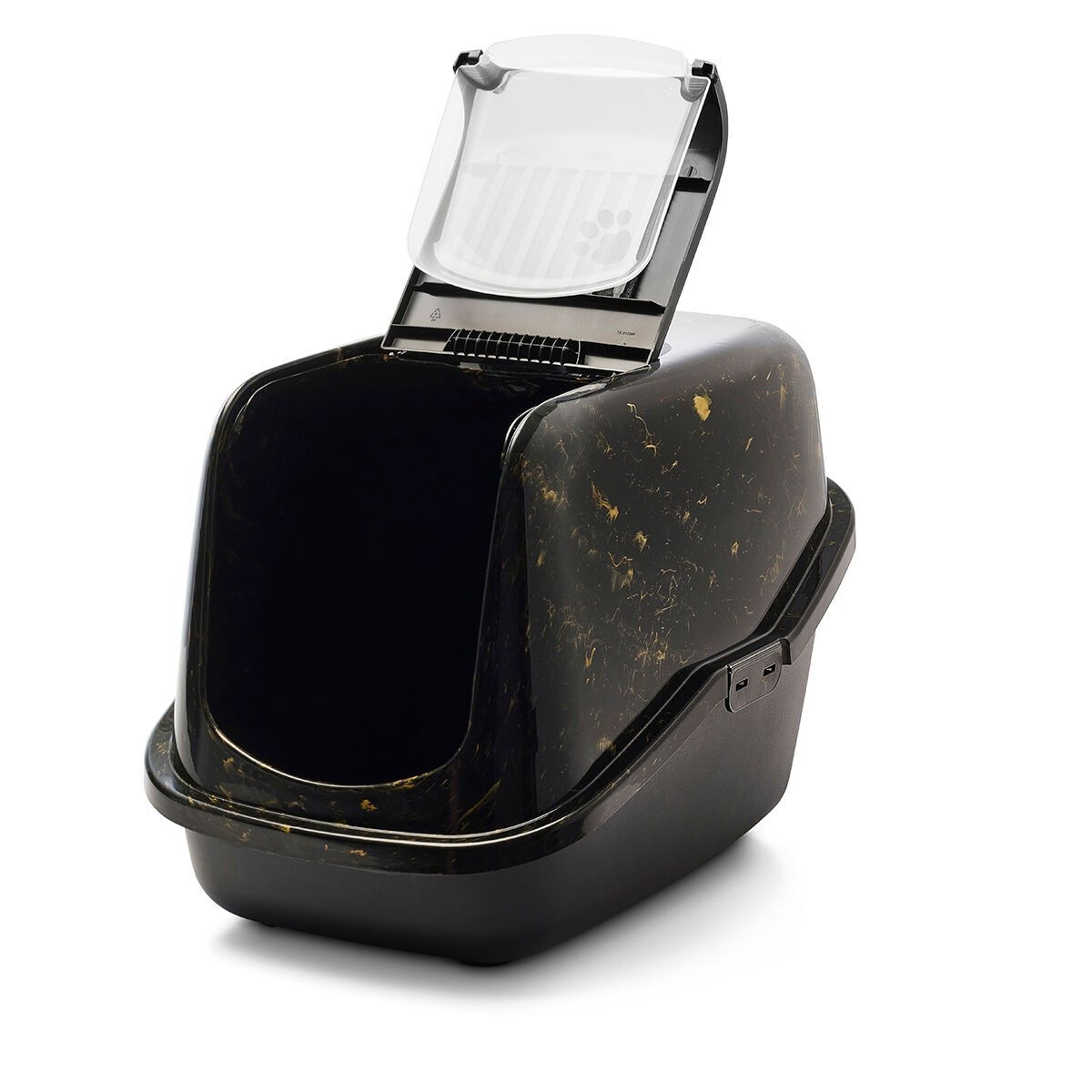 Nestor Marble black gold-black