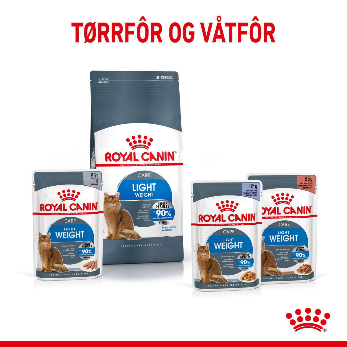Royal Canin Light Weight Care Jelly Adult våtfôr til katt