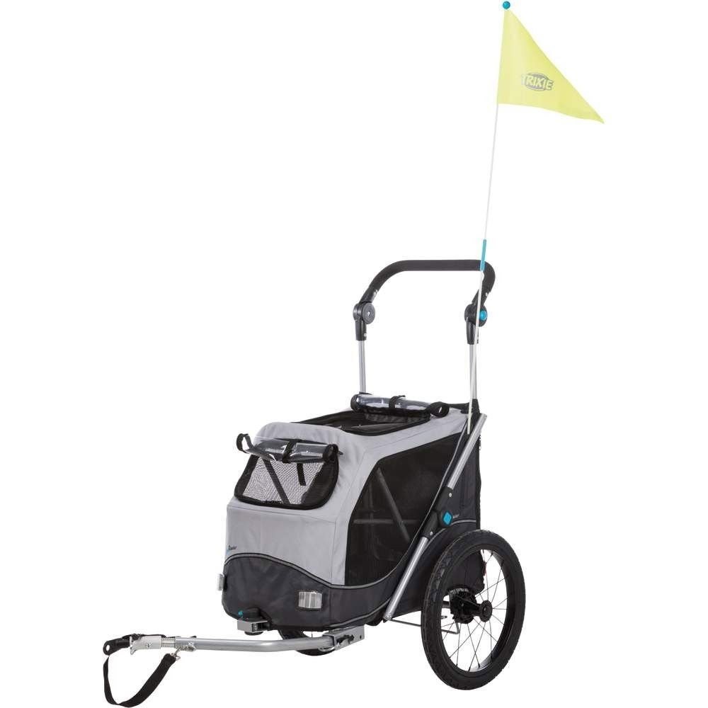 Trixie Bicycle Trailer grey