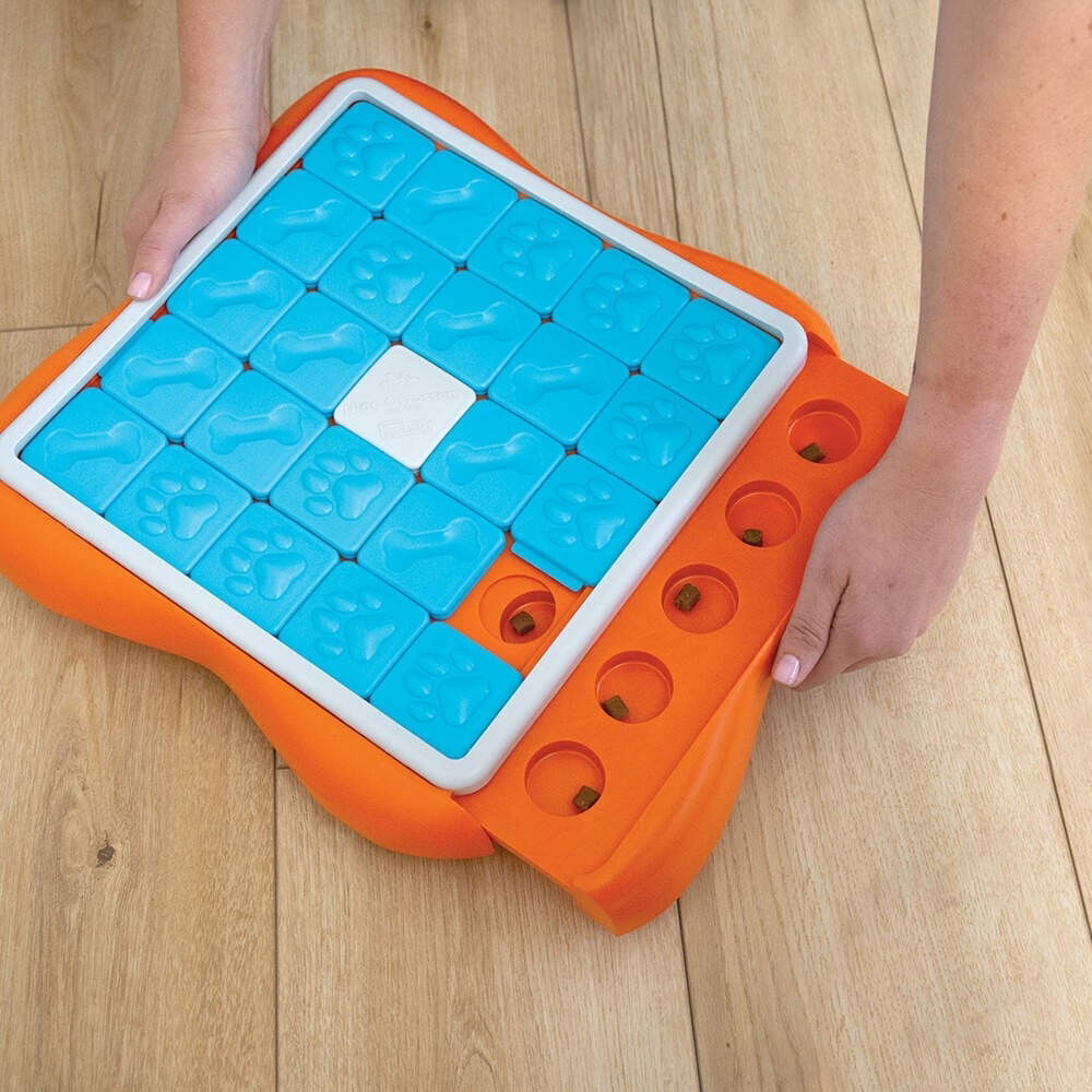 Nina Ottosson Dog Challenge Slider Orange-Turquoise