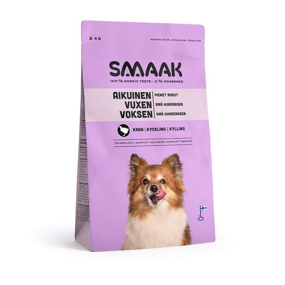 Smaak Dog Adult Small Breed Chicken