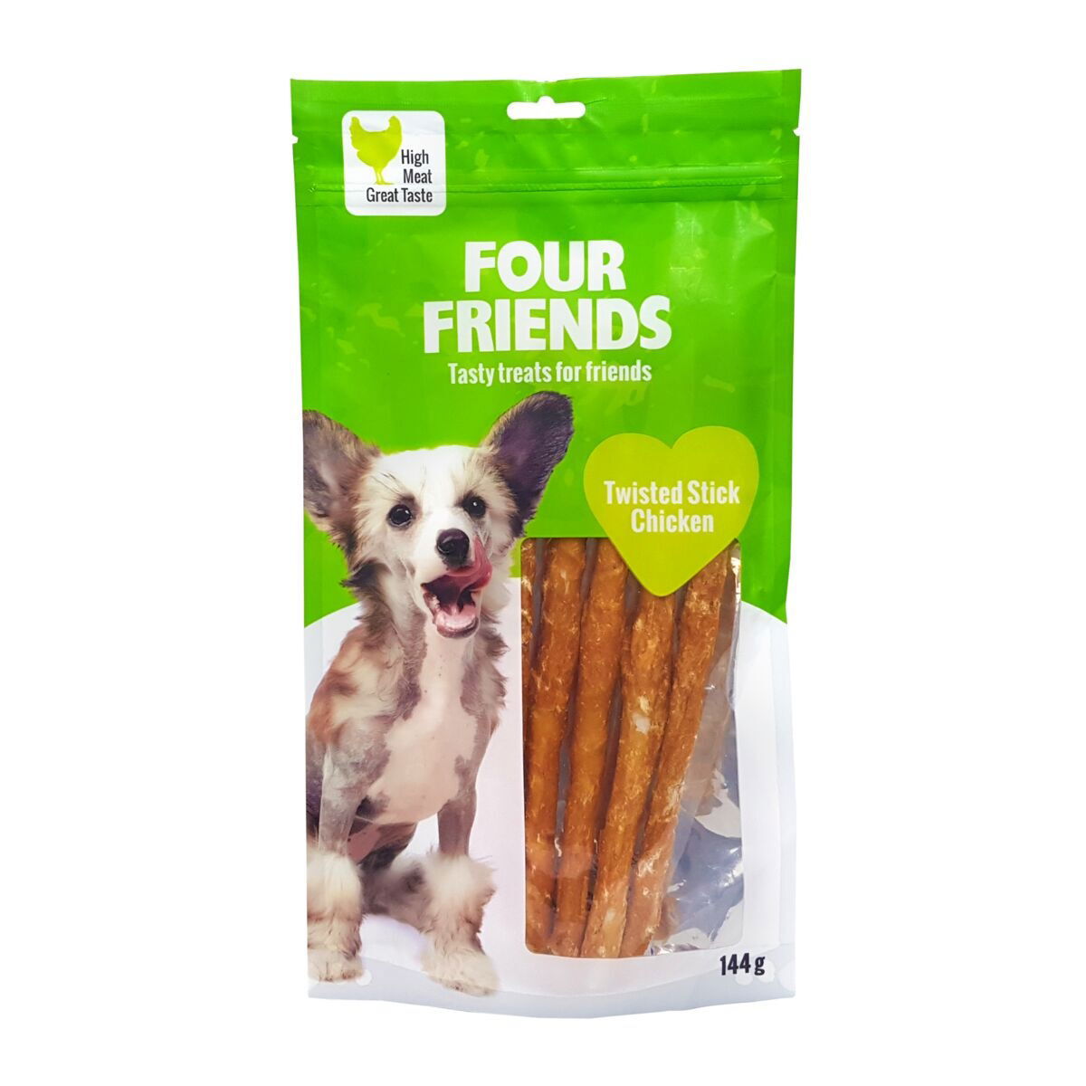 FourFriends Twisted Stick Chicken 25 cm