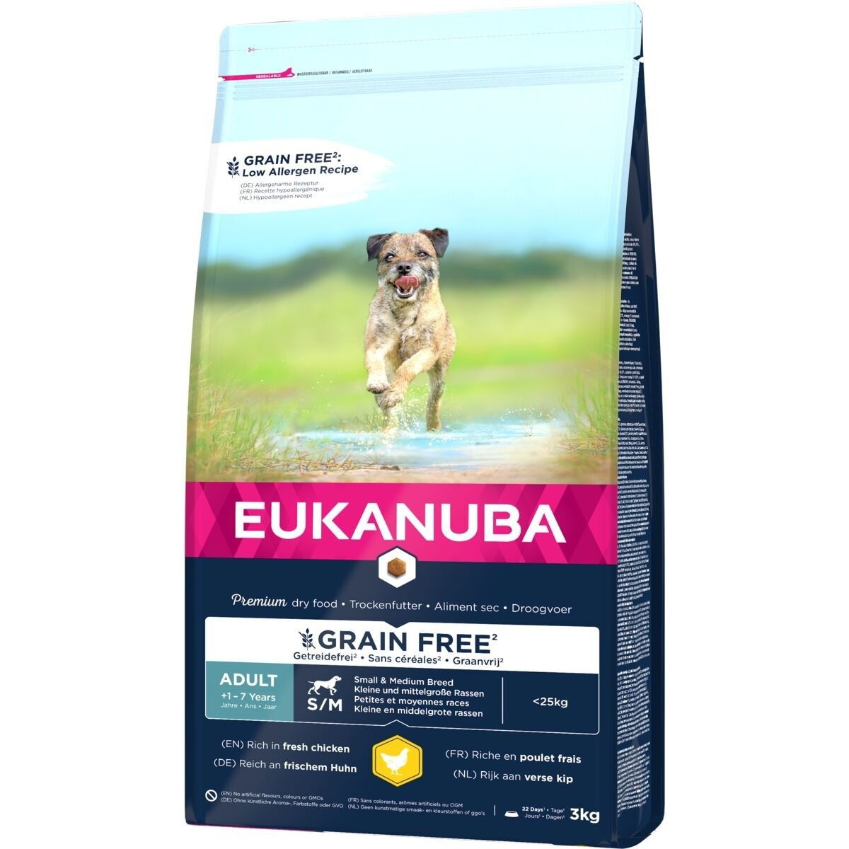 Eukanuba Grain Free Adult Small/medium Chicken