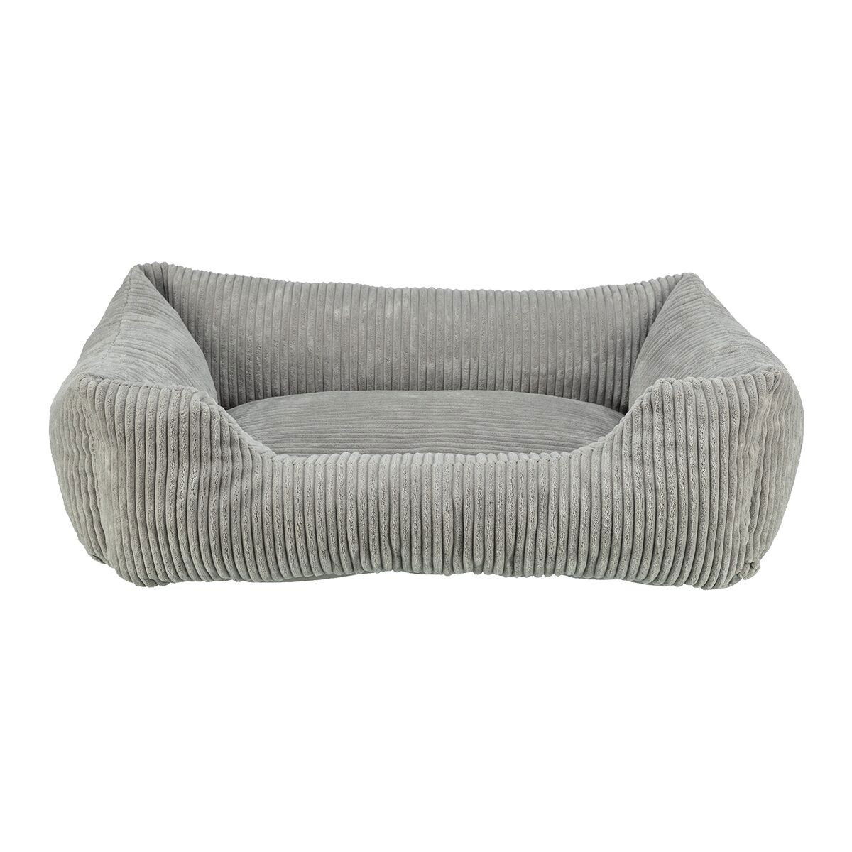 Trixie Jonna vital bed, corduroy plush, 60 × 50 cm, grey