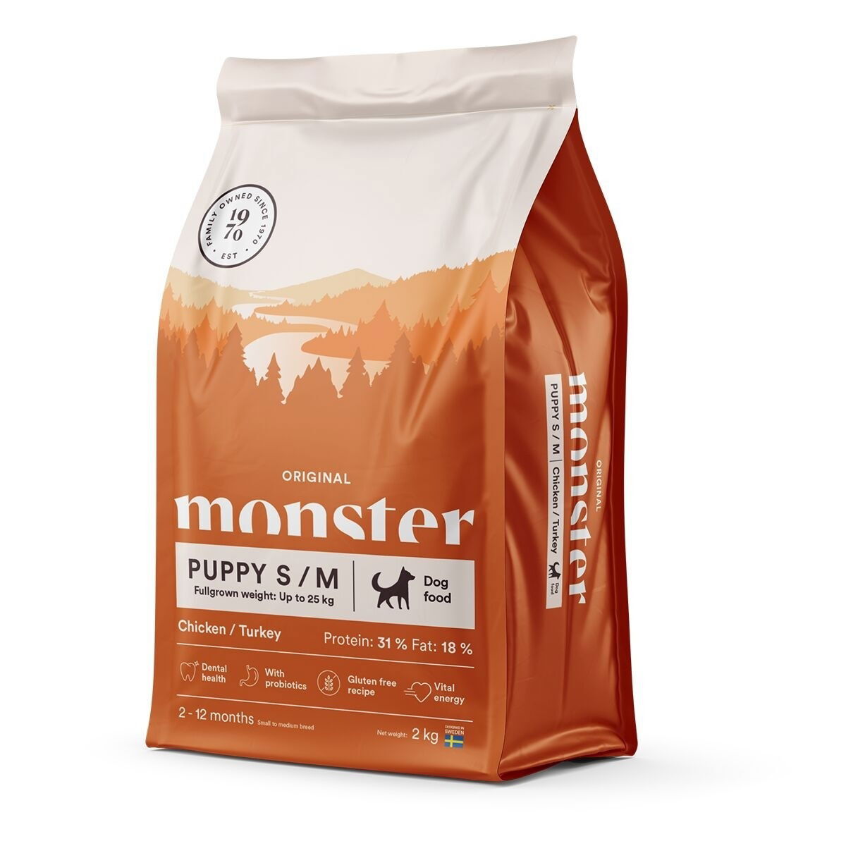 Monster Dog Puppy small/medium Chicken/ Turkey