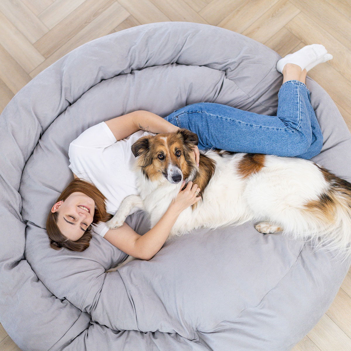 Quapas! Super Snuggler XXL Grey