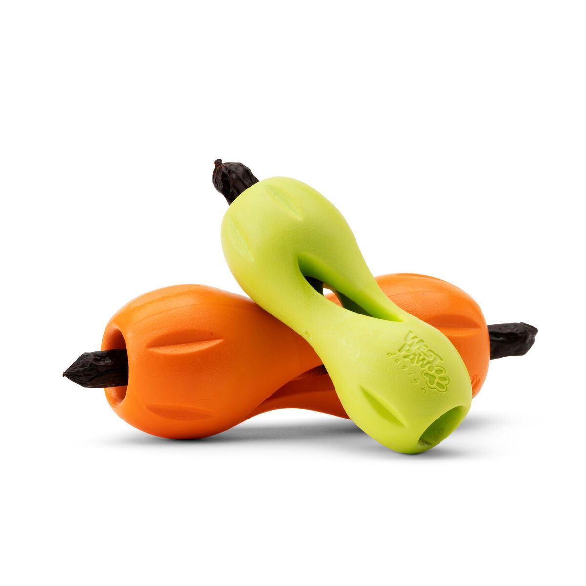 West Paw Qwizl tangerine orange