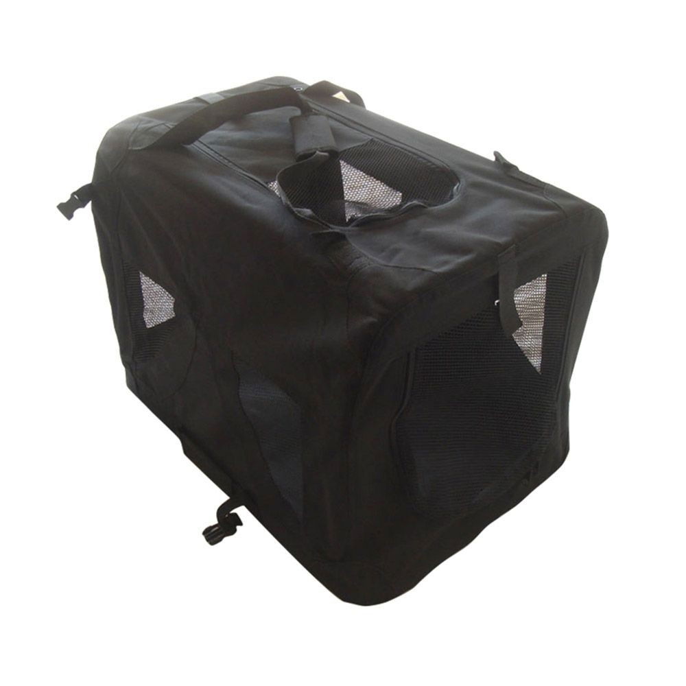 Little&Bigger SoftKennel nylonbur sort 