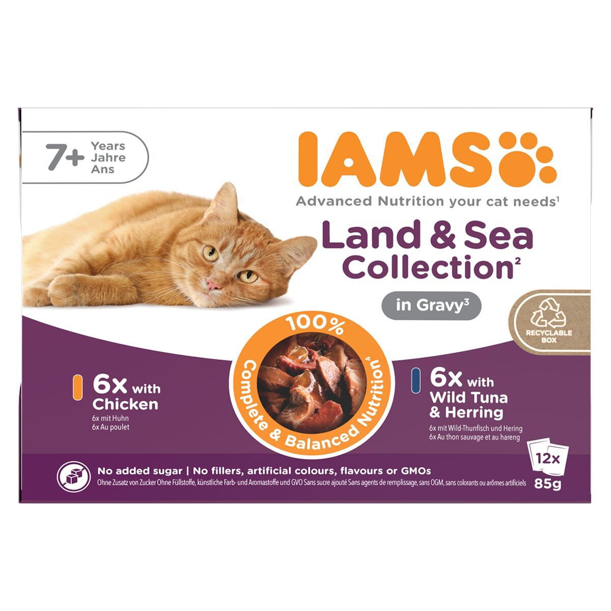 Iams Delights Senior Gravy Multipack
