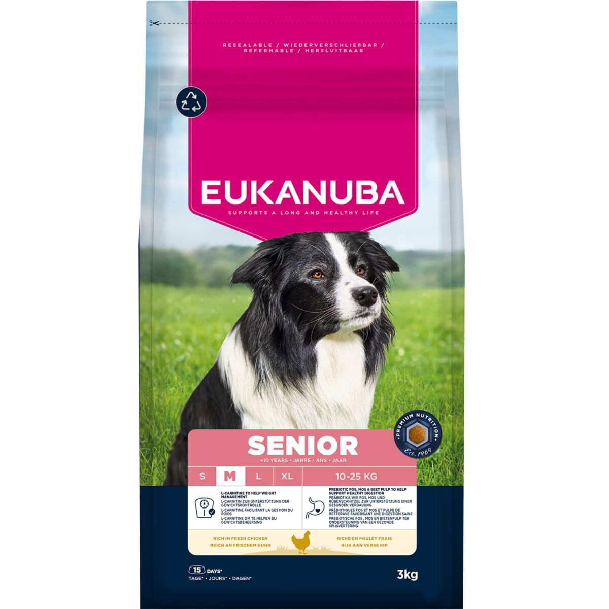 Eukanuba Senior Medium 15 kg