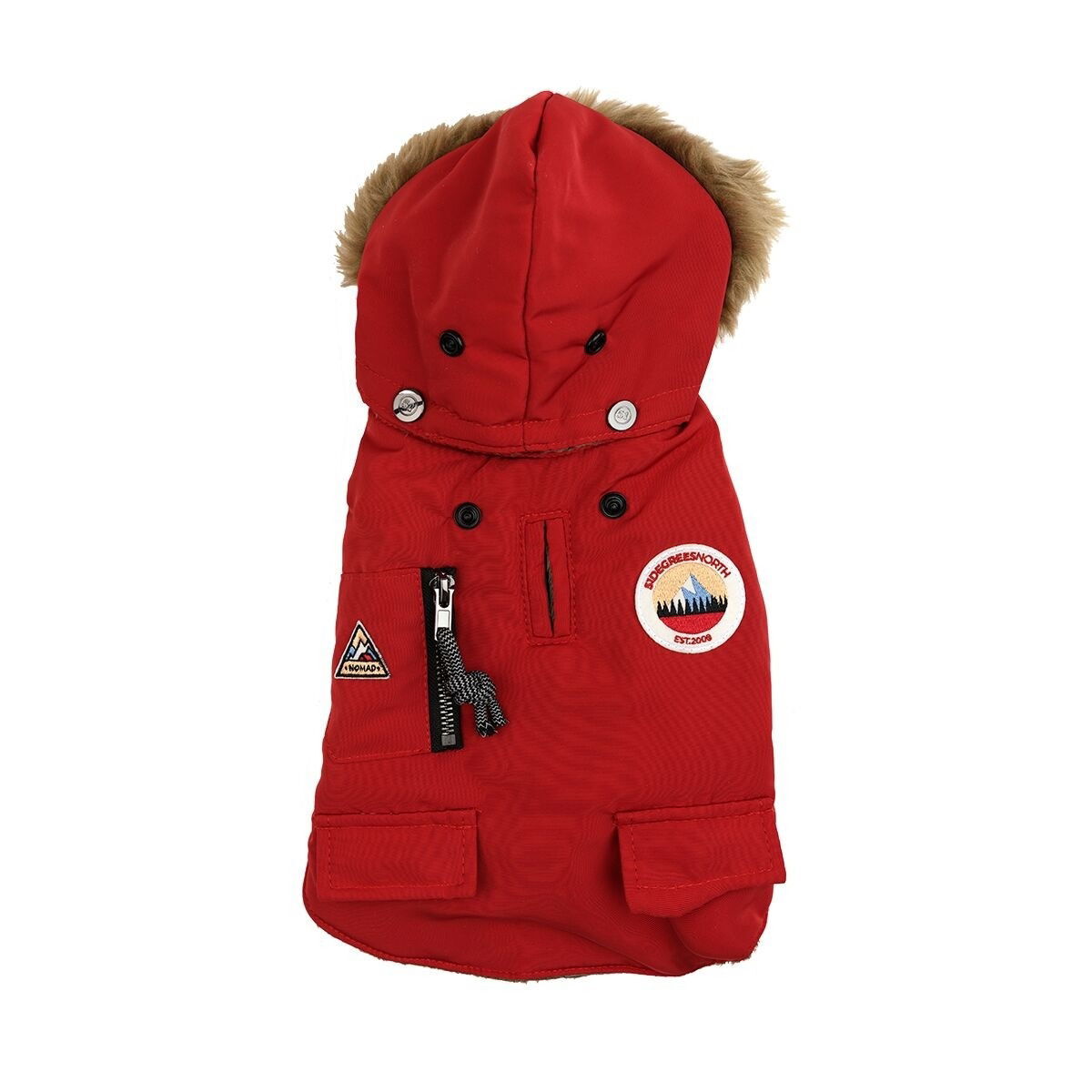 51 Degrees North Aspen Coat, Red