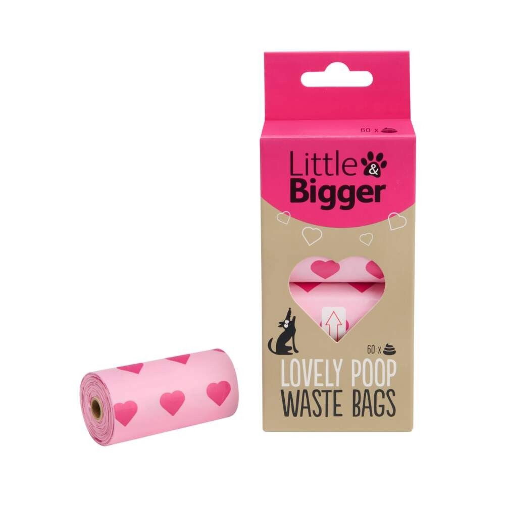 Little&Bigger  Poop Bag Lovely 4x15pcs