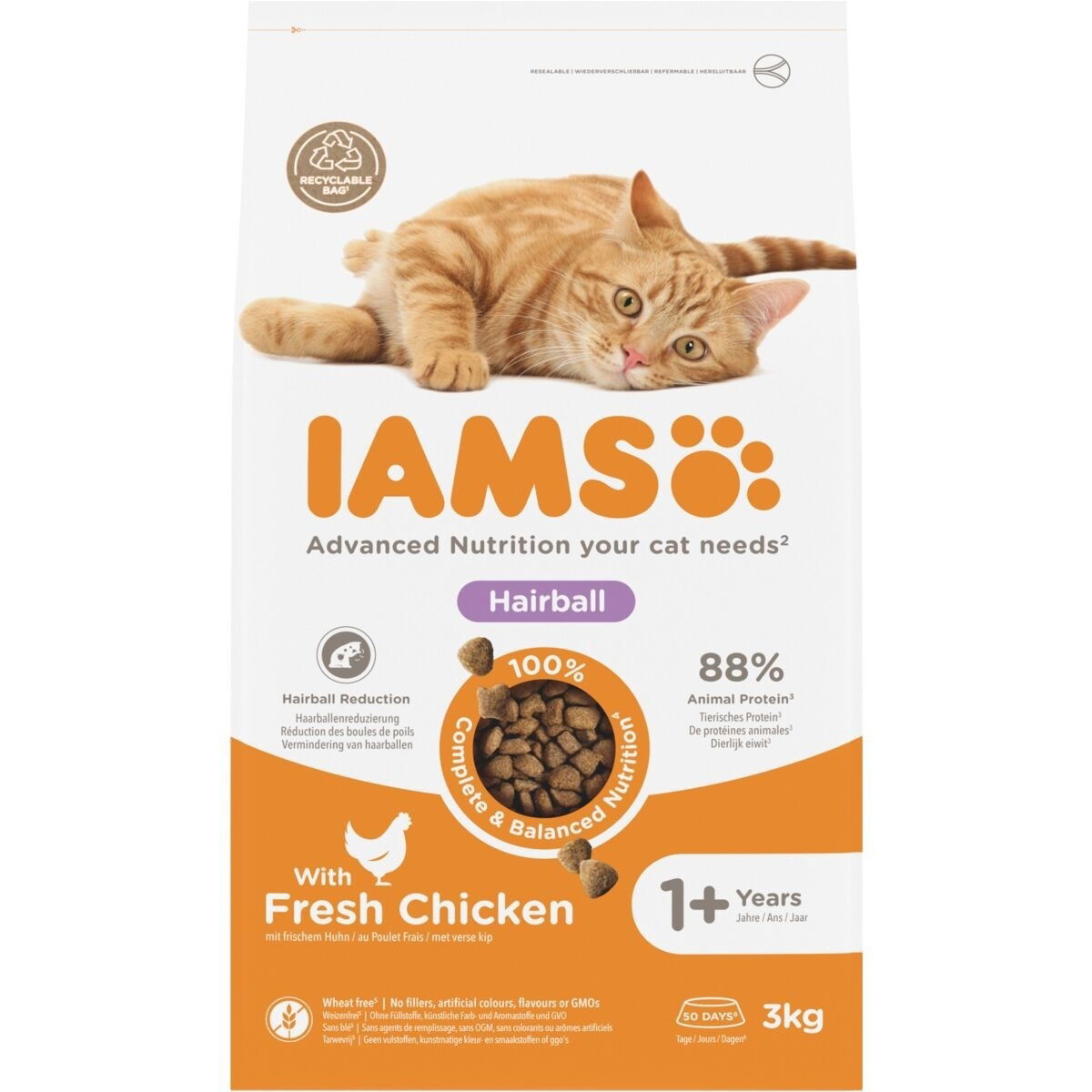Iams Cat Adult Hairball
