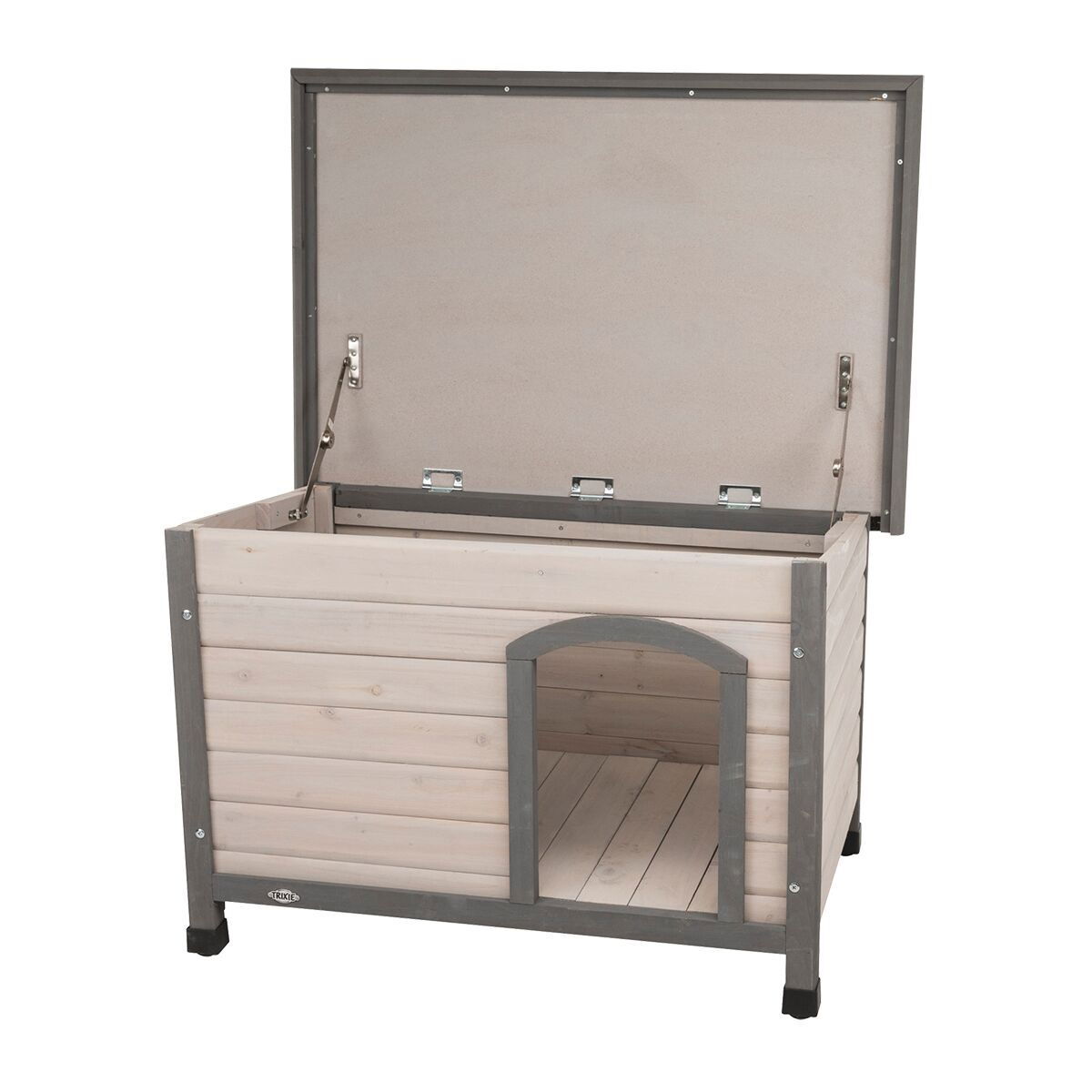 TRIXIE Natura flat roof dog kennel gr