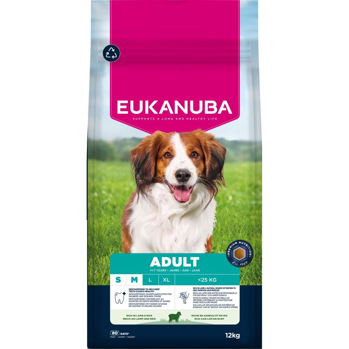 Eukanuba Adult Small & Medium Breed Lamb & Rice