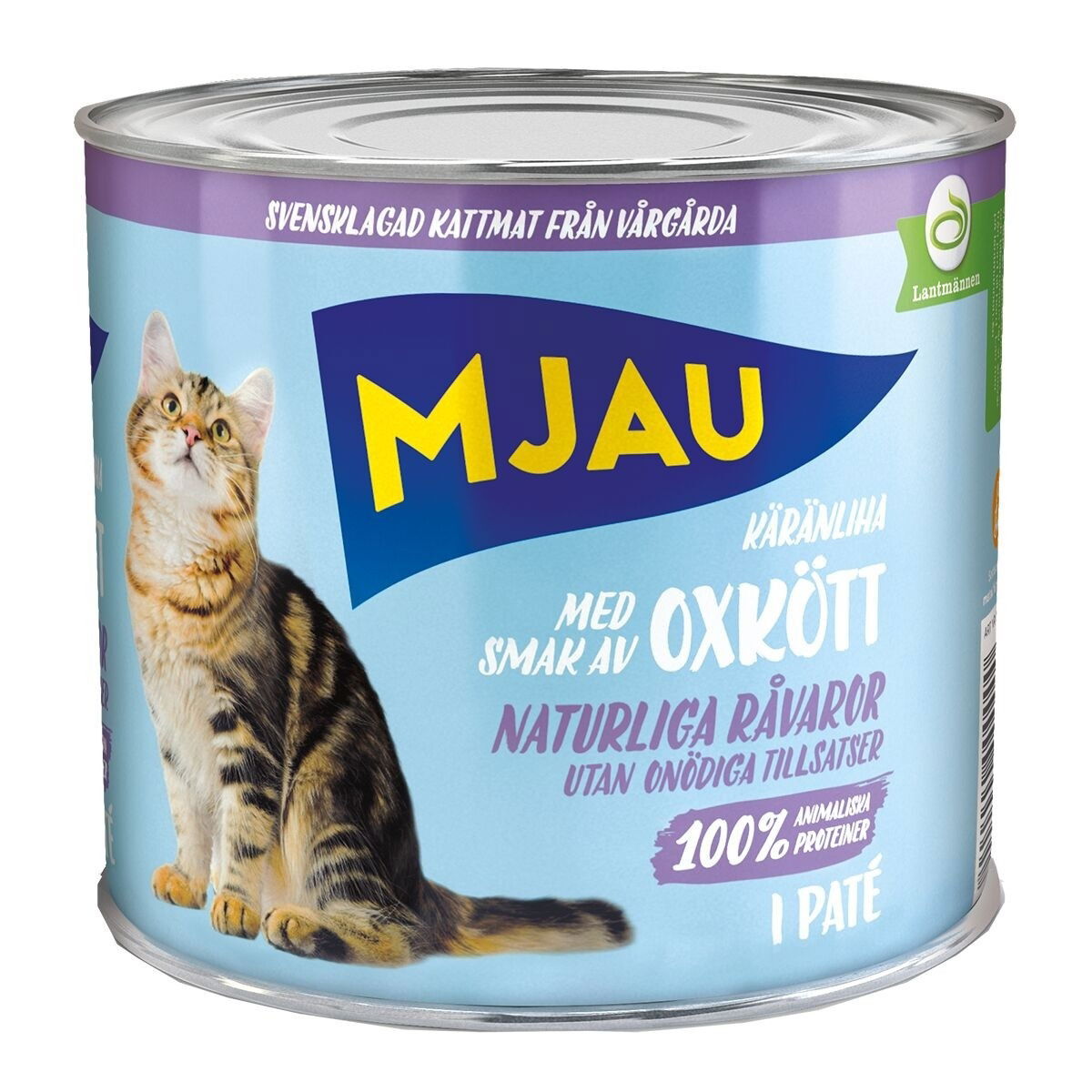 Mjau Paté med oksekjøtt