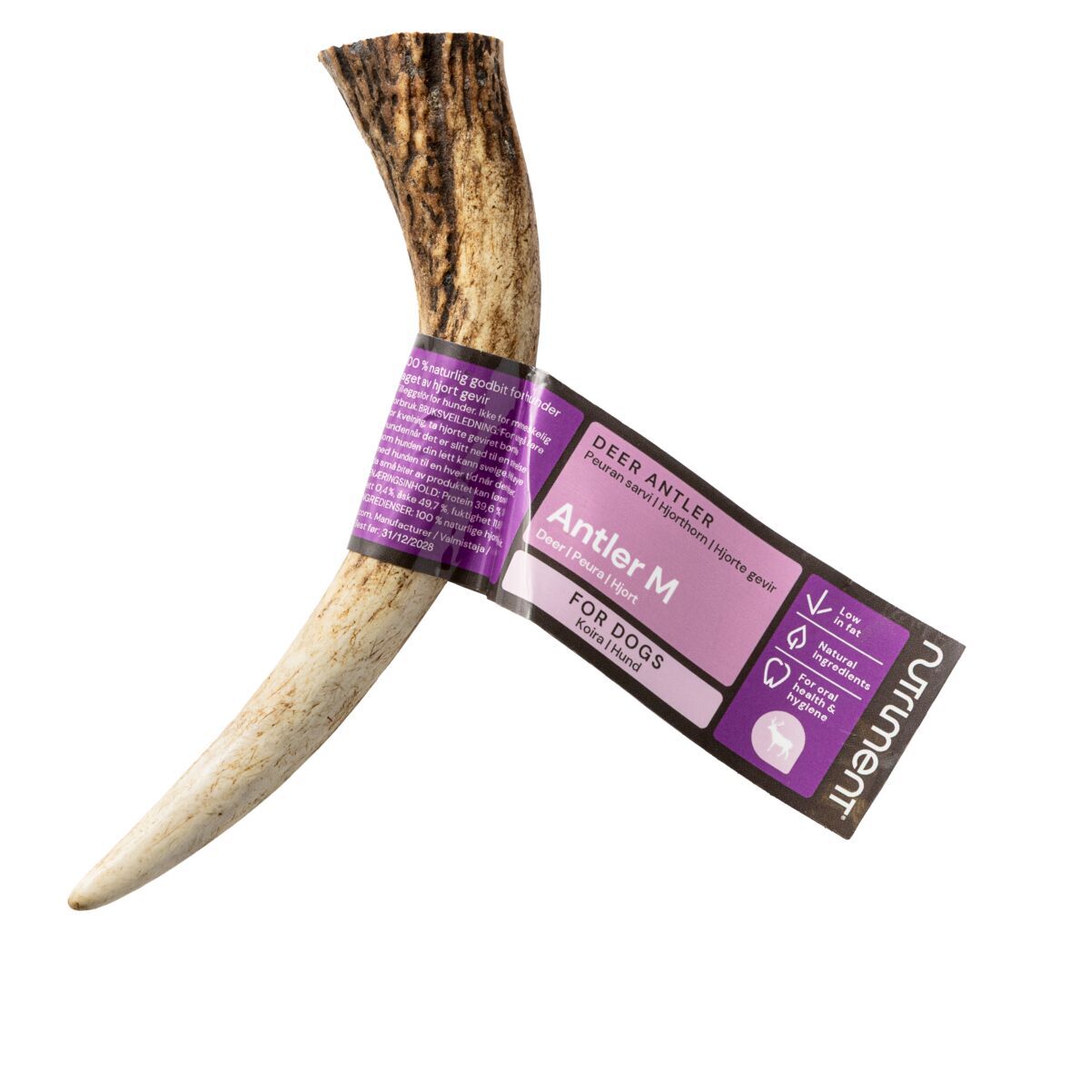 Nutriment Natural Antler chew for dogs