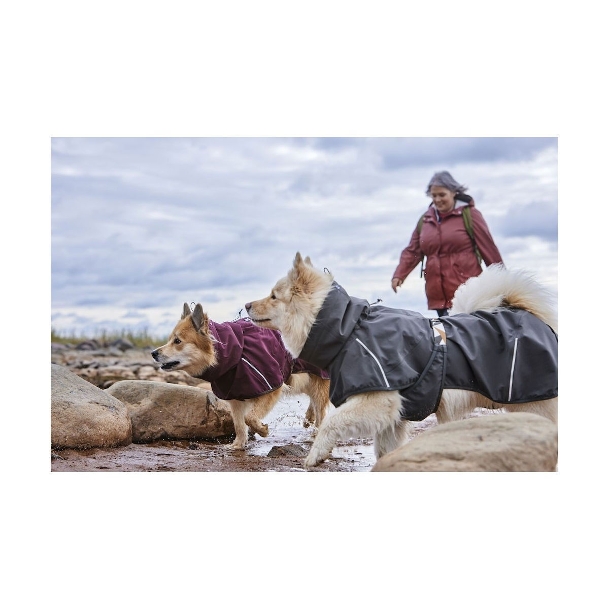 Hurtta Mudventure Coat ECO blackberry